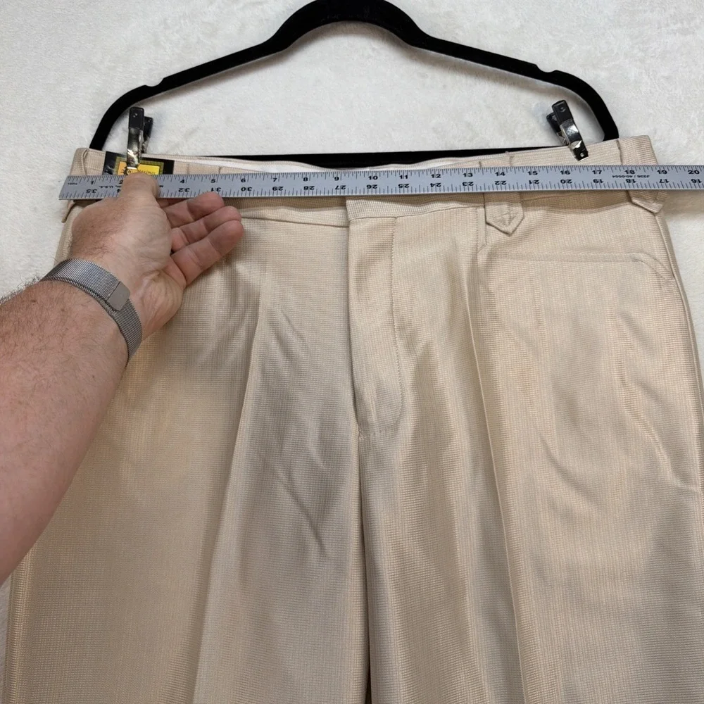 Vintage Western Cowboy Suit Pearl Snap Rodeo Rockabilly Stage Tan 46x38